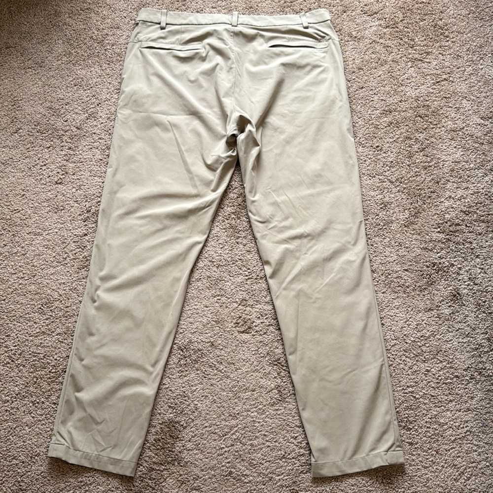 Lululemon Commission Pant Classic *Warpstreme 34" Tofino Sand - Picture 8 of 11